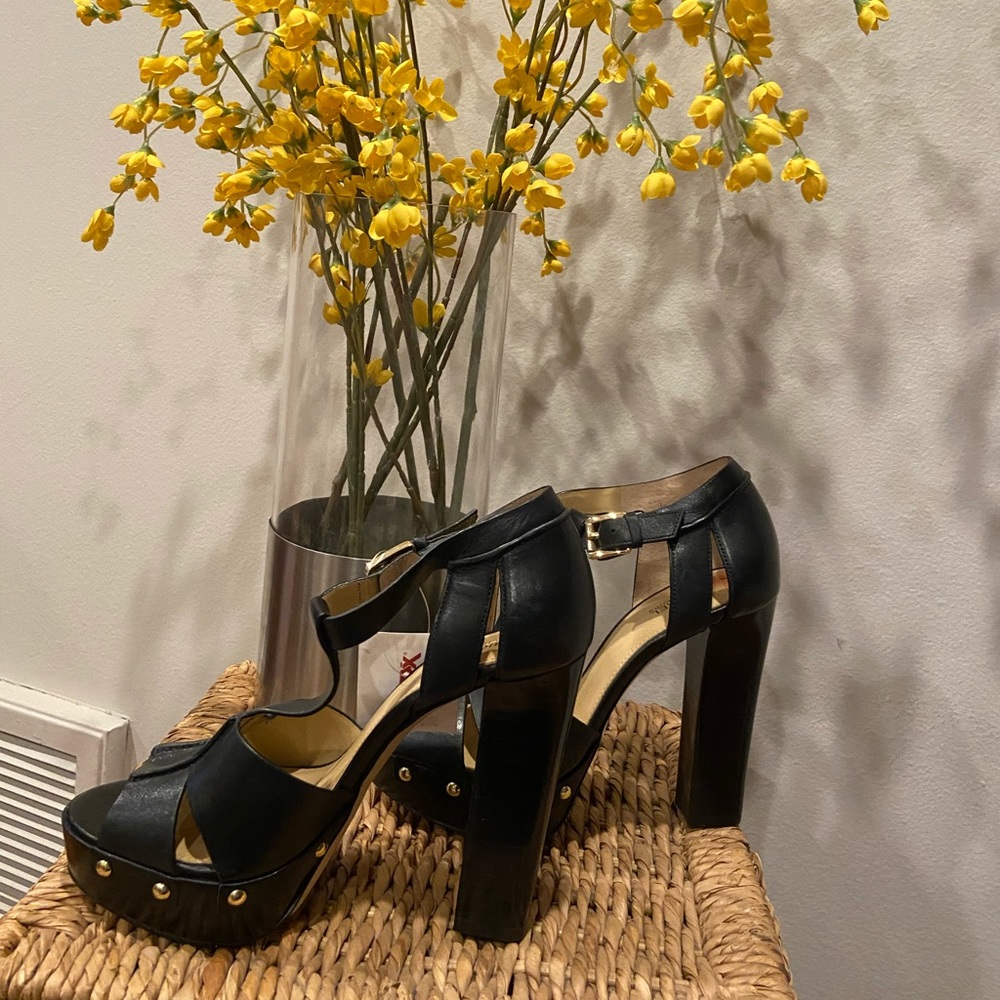 Black Michael Kors High Heels